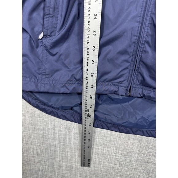 Adidas NFL Team Apparel On‎ Field Windbreaker Full Zip Size Medium Navy Blue - Picture 9 of 13